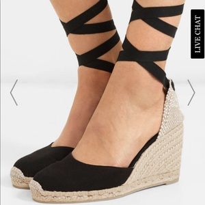 Castaner Carina 80 canvas wedge espadrilles